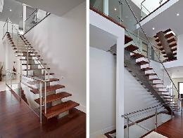 Tư vấn sàn nhựa giả gỗ ốp cầu thang